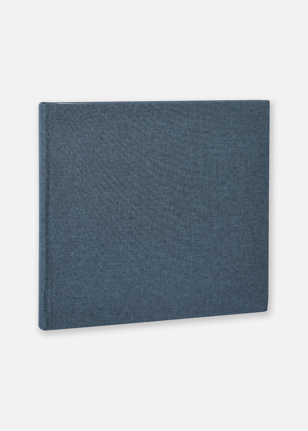 Product Image for Base Line Canvas Blauw 26x25 cm (40 Witte zijden / 20 Bladen)