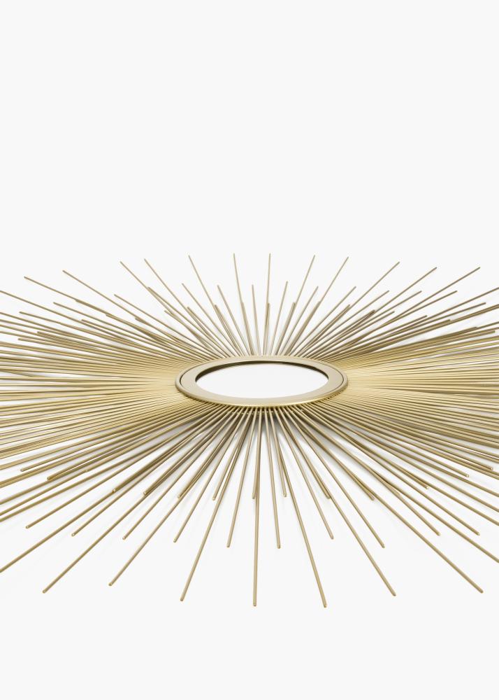 KAILA KAILA Ronde Spiegel Sunrays - Goud 80 cm Ø