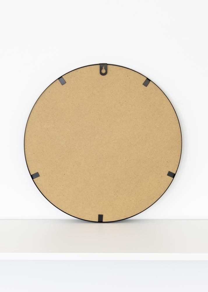 KAILA KAILA Ronde Spiegel Triangles - Zwart 35 cm Ø