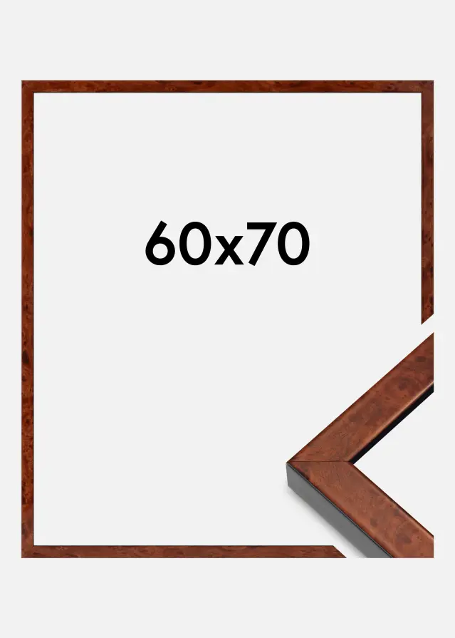 Mavanti Fotolijst Hermes Acrylglas Burr Walnut 60x70 cm