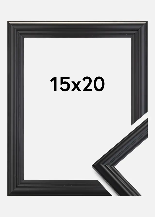 Galleri 1 Fotolijst Siljan Zwart 15x20 cm