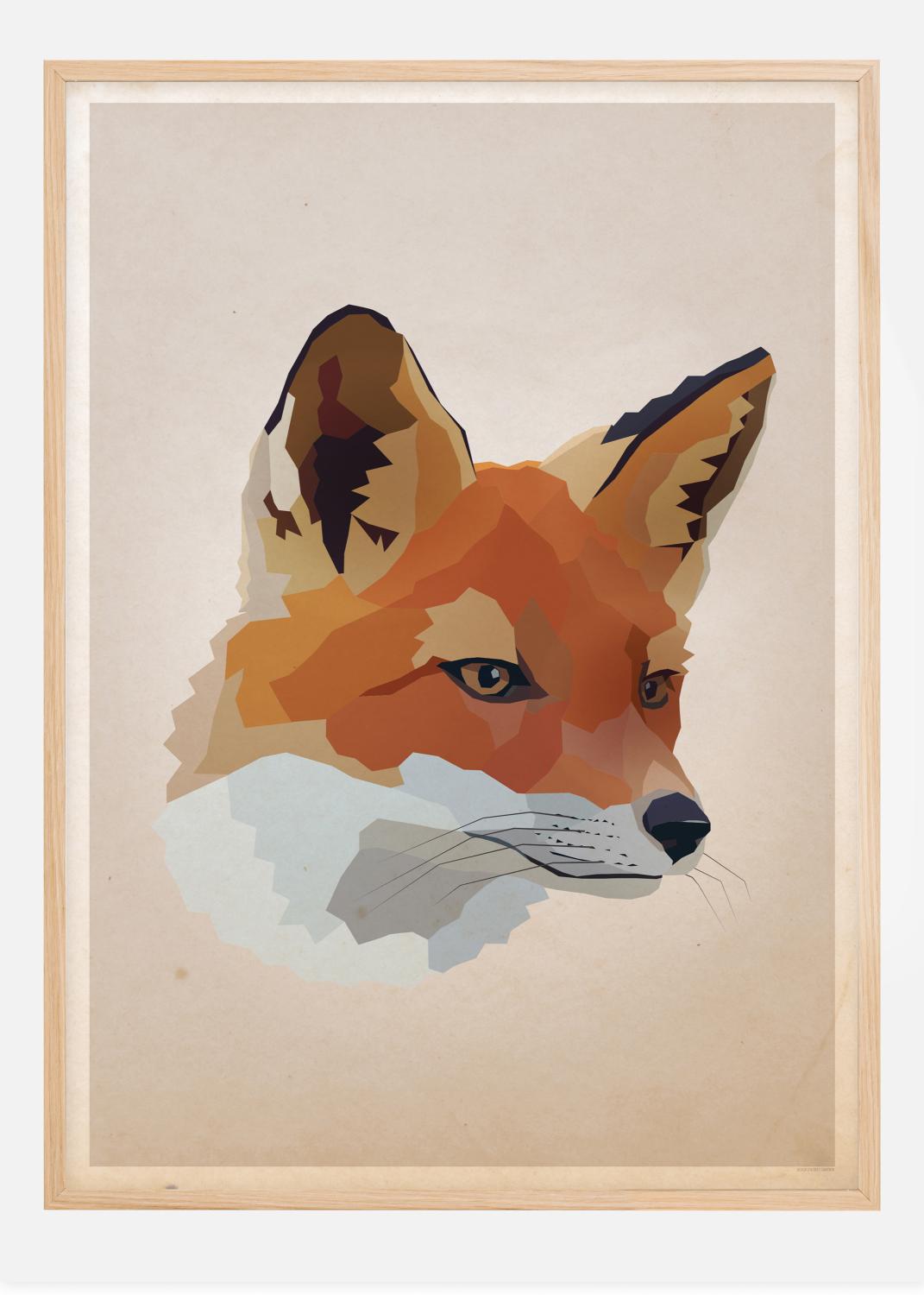 Product Image for Fox Poster (21x29,7 cm (A4))