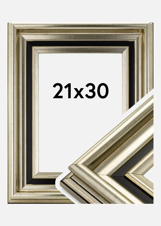 Ramverkstad Fotolijst Gysinge Premium Zilver 21x30 cm