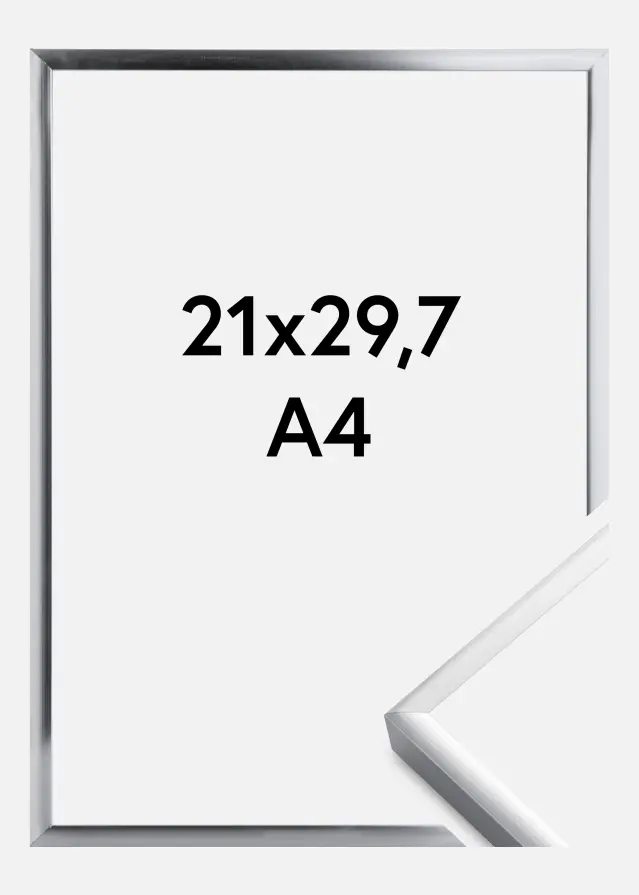 Artlink Fotolijst Poster Aluminum Silver 21x29,7 cm (A4)