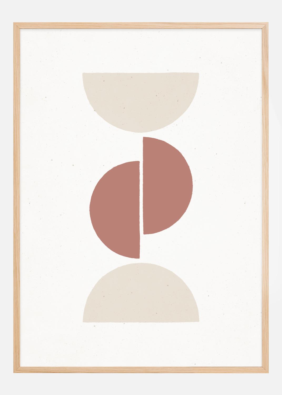 Product Image for Rust and Sand - Geo Poster (21x29.7 cm (A4))