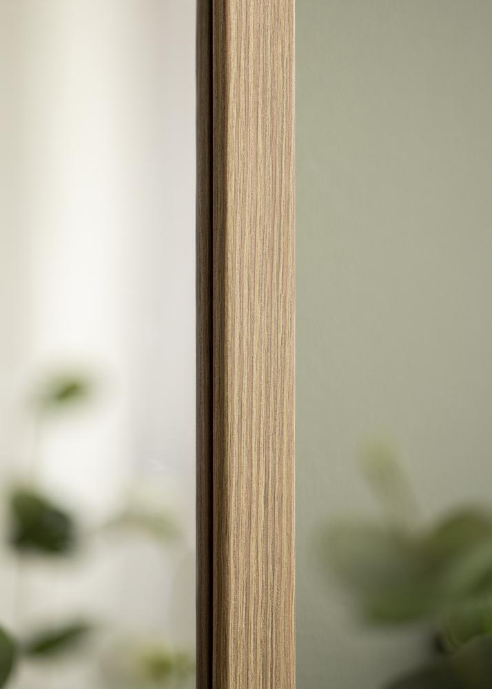 BGA Spiegel Overdeur Eiken 34x126 cm