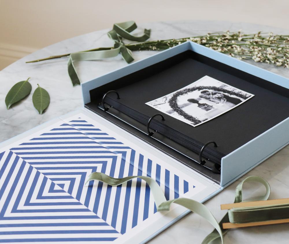 Focus Happily Ever After - A Coffee Table Photo Album (60 Zwarte zijden / 30 bladen)