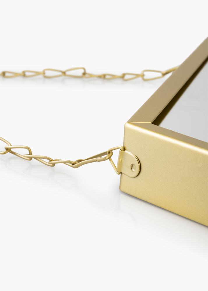 KAILA KAILA Spiegel Hex Chain - Goud 39x45 cm