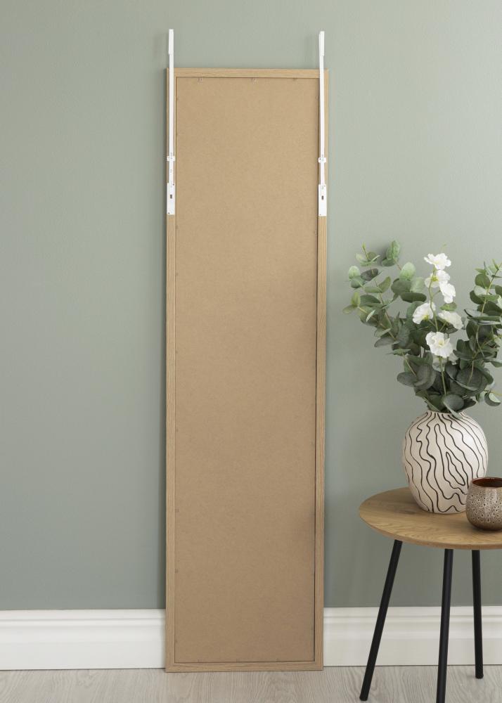 BGA Spiegel Overdeur Eiken 34x126 cm