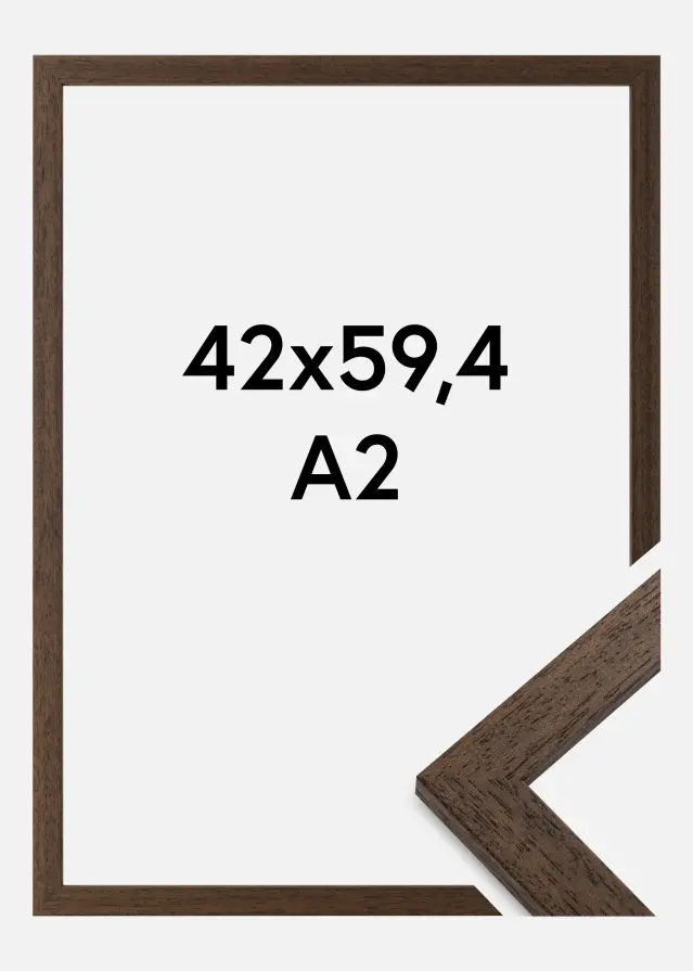 Galleri 1 Fotolijst Brown Wood 42x59,4 cm (A2)