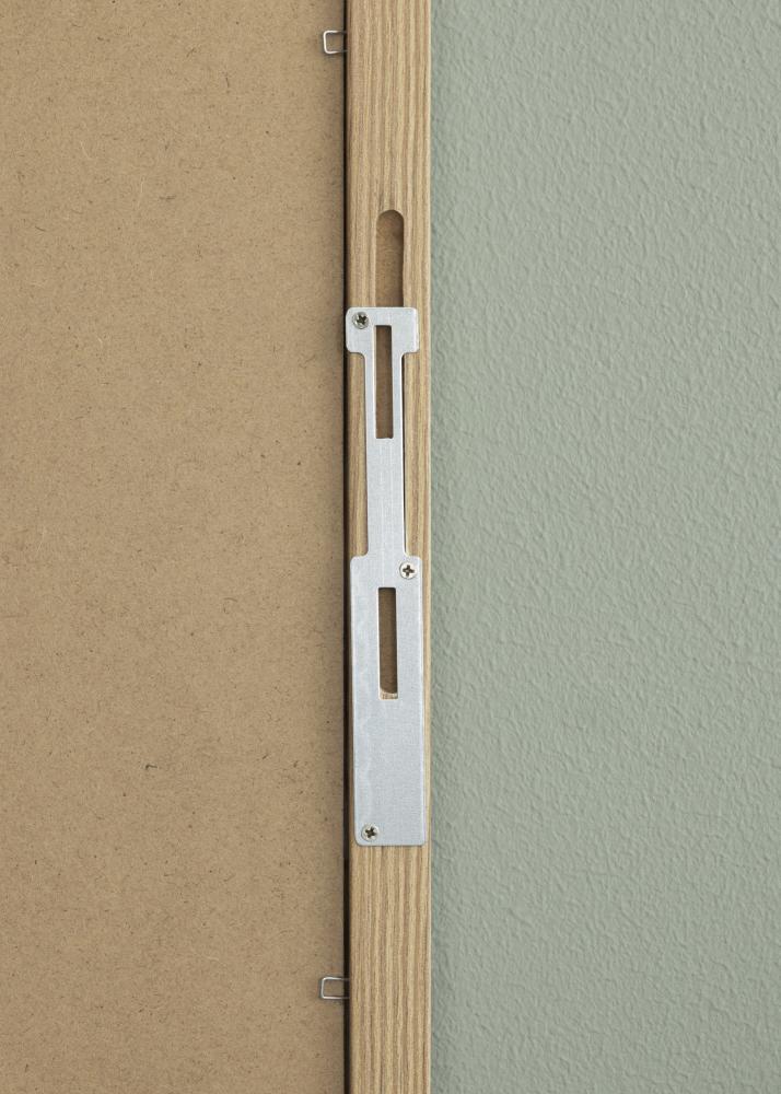 BGA Spiegel Overdeur Eiken 34x126 cm