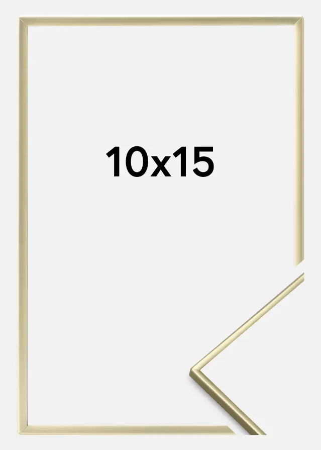 Estancia Fotolijst Glad Metaal Goud 10x15 cm
