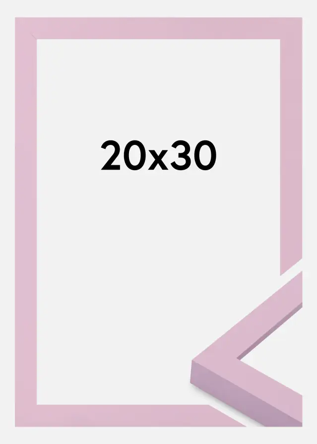 Jämtlands Ramfabrik Fotolijst Selection Acrylglas Pink 20x30 cm