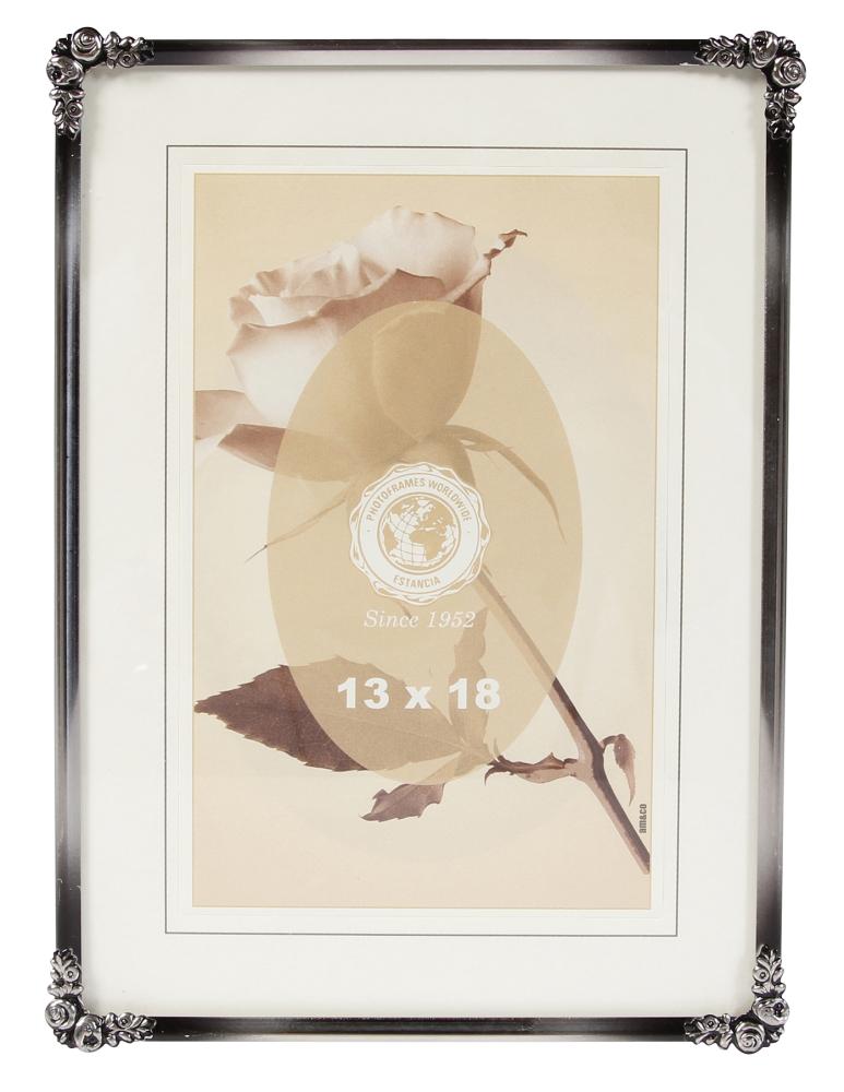 Eiri Kehykset Fotolijst Rosen Metaal Zilver 9x13 cm