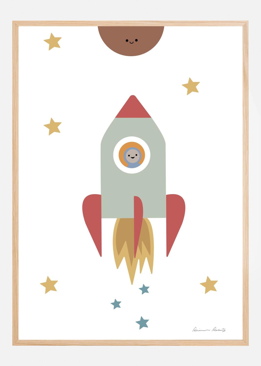 Product Image for Solar Rocket Poster (21x29.7 cm (A4))