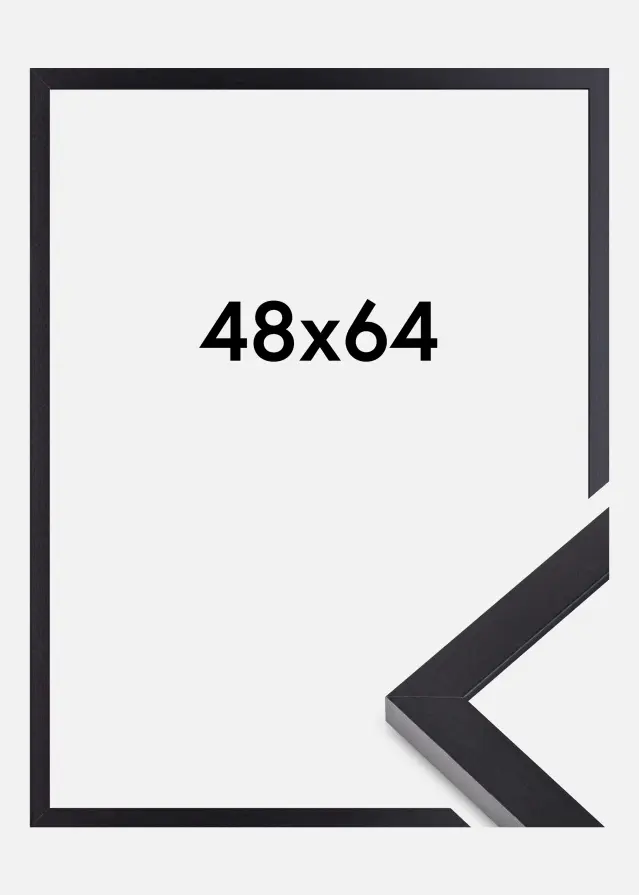 BGA Fotolijst Selection Acrylglas Zwart 48x64 cm