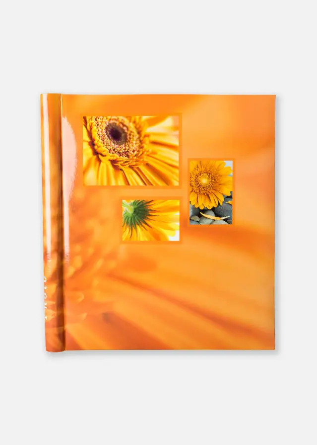 Difox Singo Album Zelfklevend Oranje (20 Witte zijden / 10 bladen)