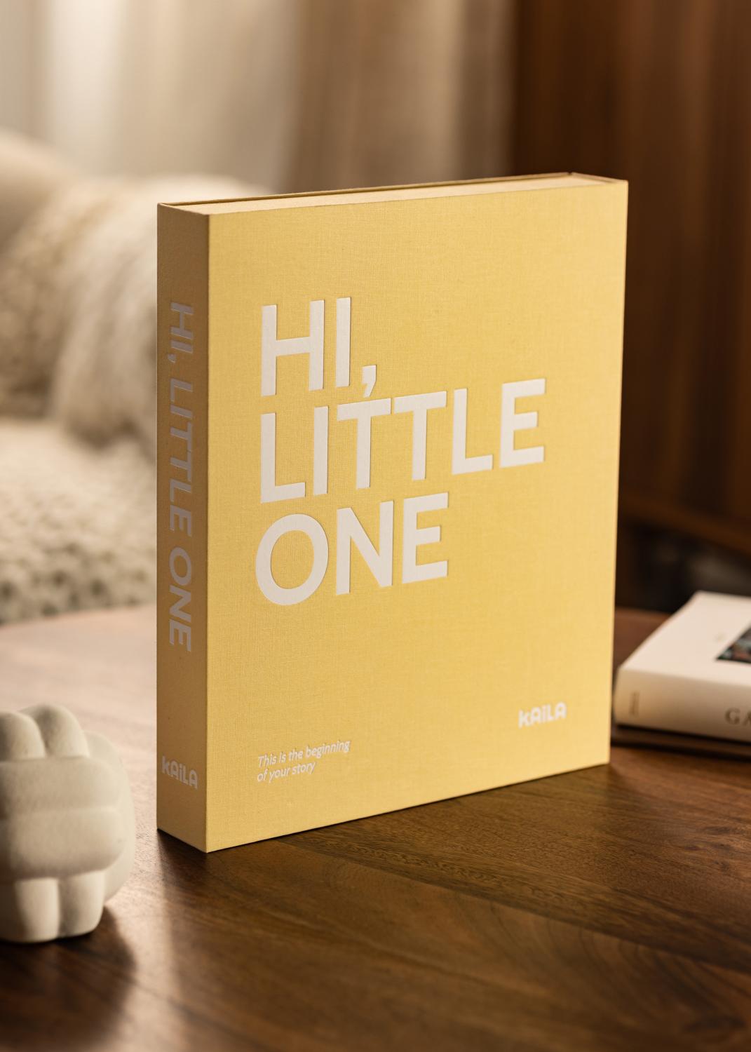 Product Image for KAILA HI LITTLE ONE Yellow - Coffee Table Photo Album (60 Zwarte zijden)