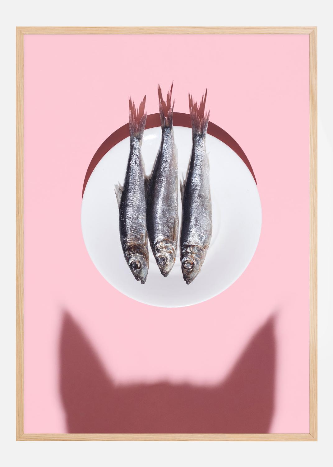 Product Image for Cat wants fish Poster (21x29.7 cm (A4))