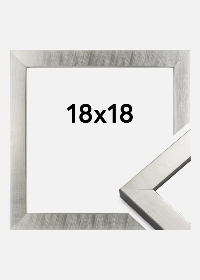 Galleri 1 Fotolijst Uppsala Zilver 18x18 cm