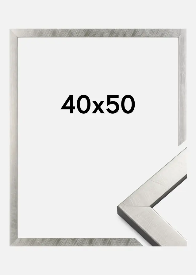 Galleri 1 Fotolijst Uppsala Zilver 40x50 cm