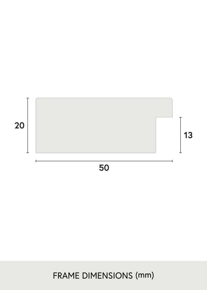 Jämtlands Ramfabrik Fotolijst Pembrokeshire Acrylglas Eik 20x30 cm