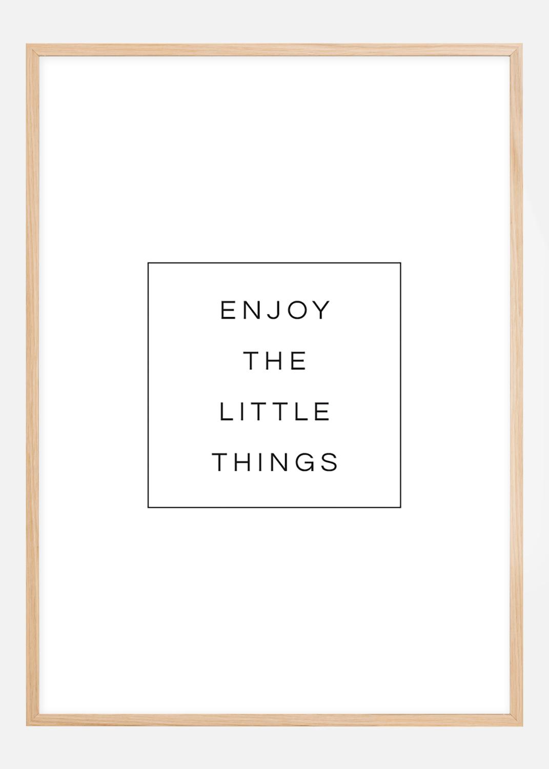 Product Image for Enjoy the little things Poster (21x29,7 cm (A4))