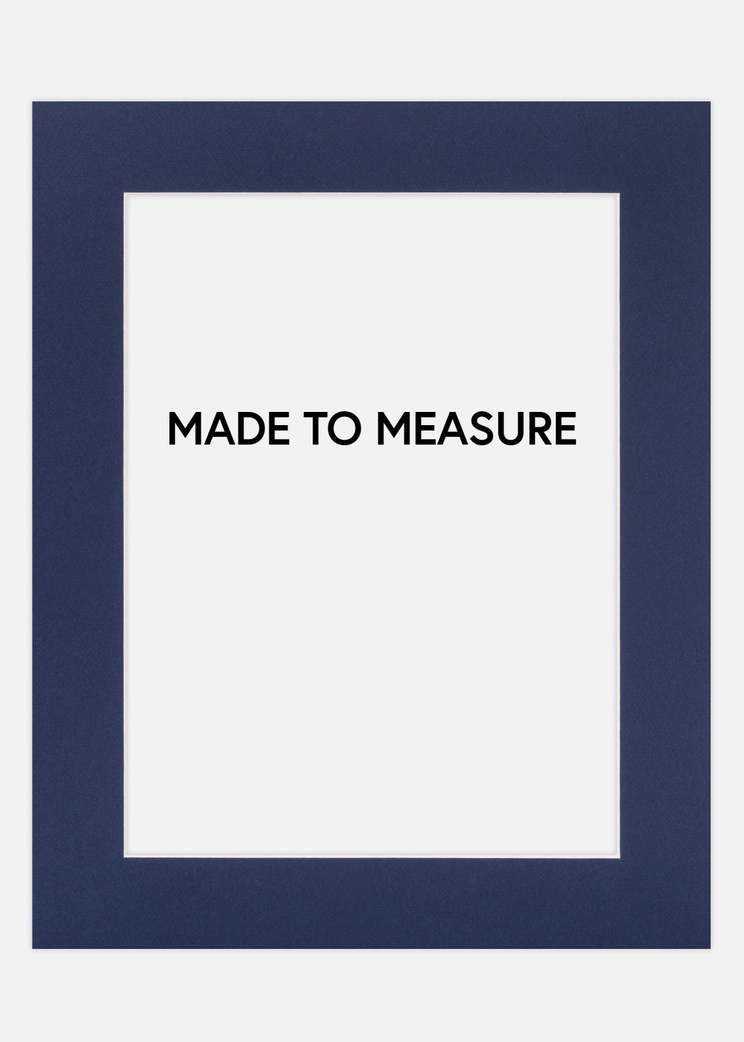 Product Image for Passe-partout Marineblauw - Op maat gemaakt (Witte kern)