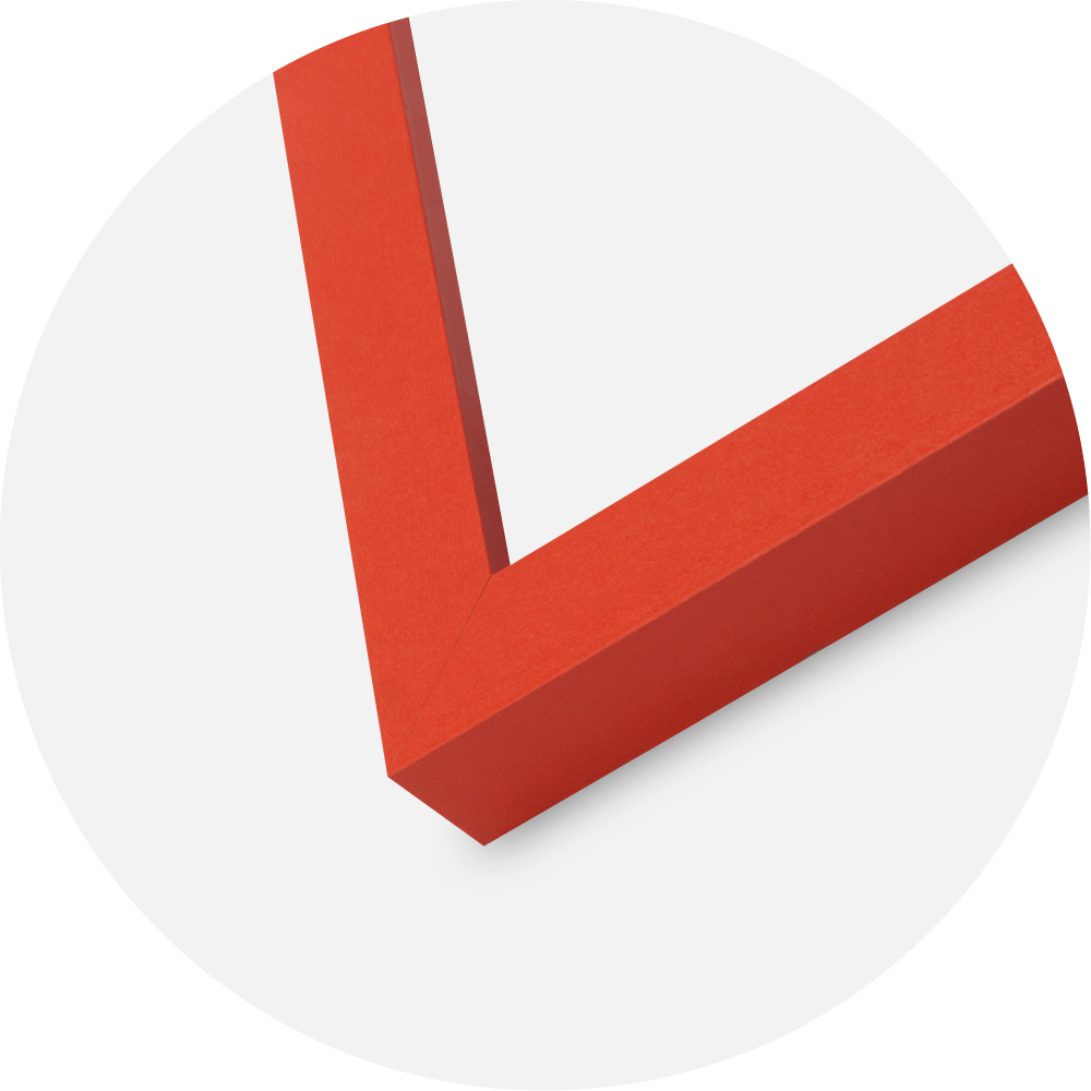 Jämtlands Ramfabrik Fotolijst Selection Acrylglas Red 40x40 cm