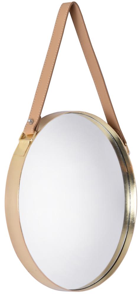Innova Editions Mirror Round Metal Brass Ø 30 CM
