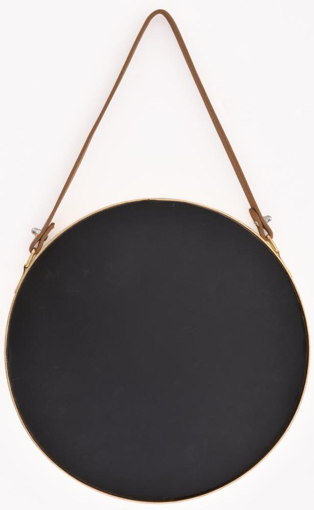 Innova Editions Mirror Round Metal Brass Ø 30 CM