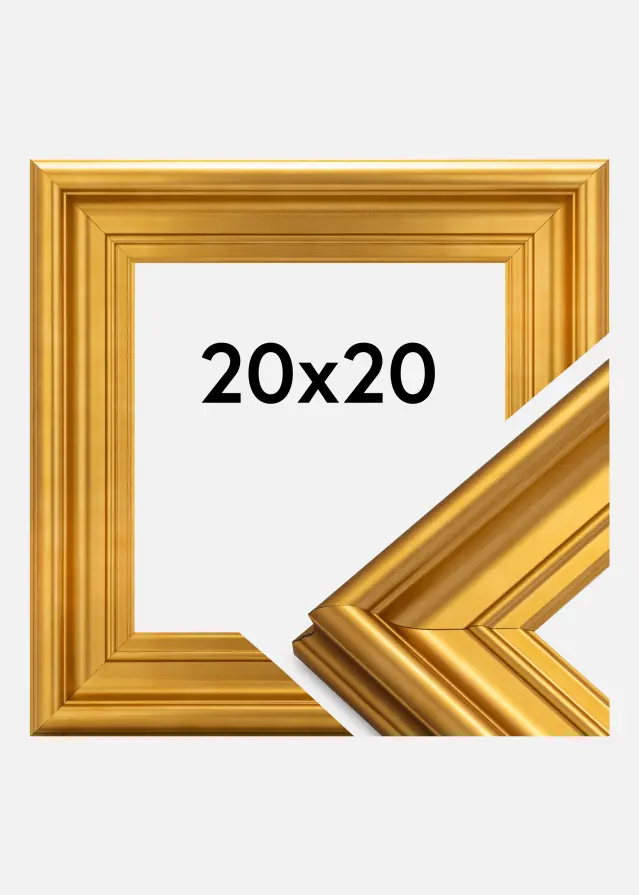 Ramverkstad Fotolijst Mora Premium Goud 20x20 cm