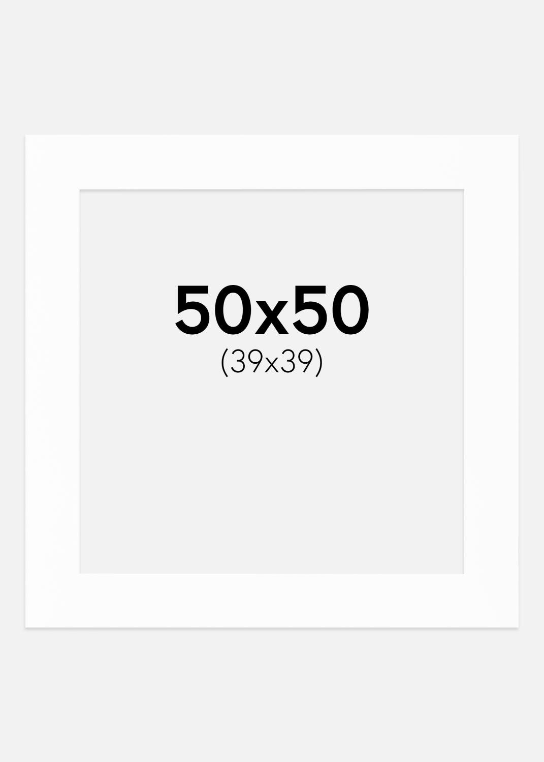Product Image for Passe-partout Canson Wit (Witte kern) 50x50 cm (39x39)