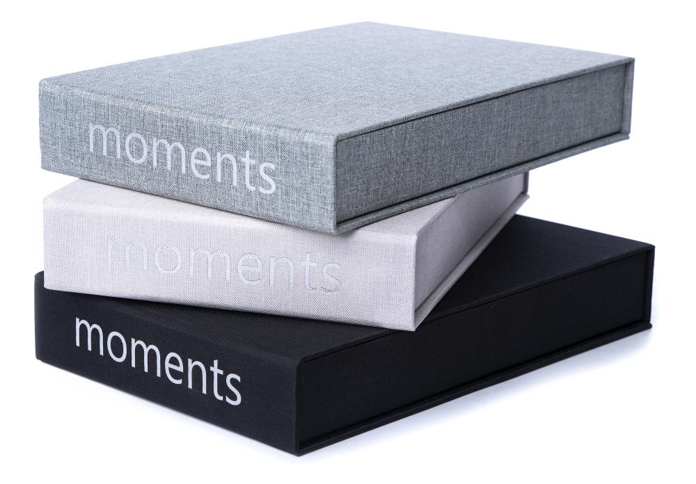 Focus Moments Black (30 Zwarte zijden / 15 bladen)