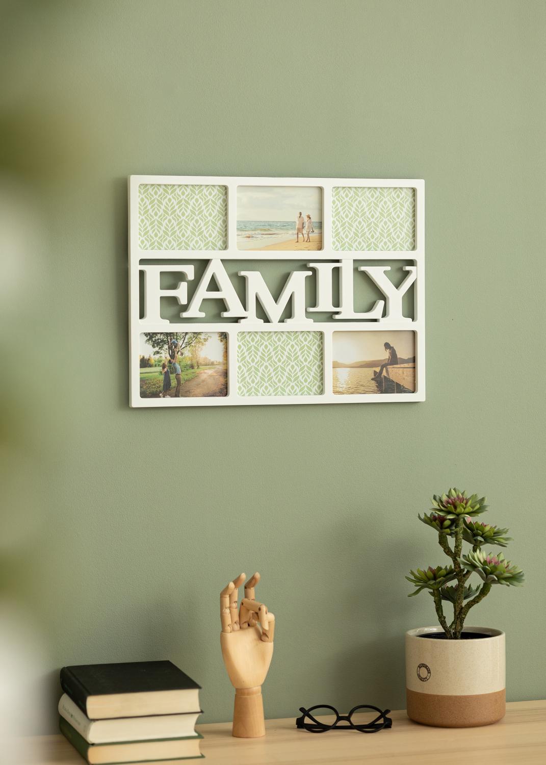 Product Image for Family Collagelijst Wit - 6 Foto's