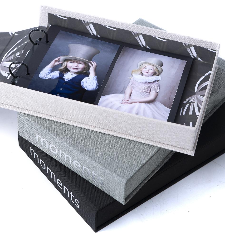 Focus Moments Black (30 Zwarte zijden / 15 bladen)