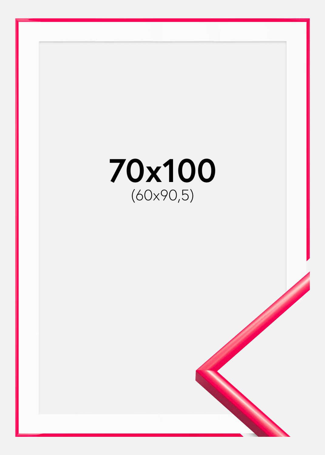 Product Image for Fotolijst New Lifestyle Hot Pink 70x100 cm - Passe-partout Wit 61x91,5 cm