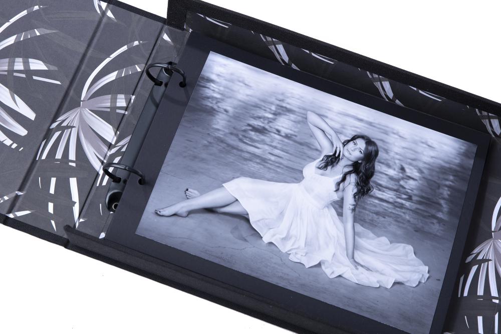 Focus Moments Black (30 Zwarte zijden / 15 bladen)