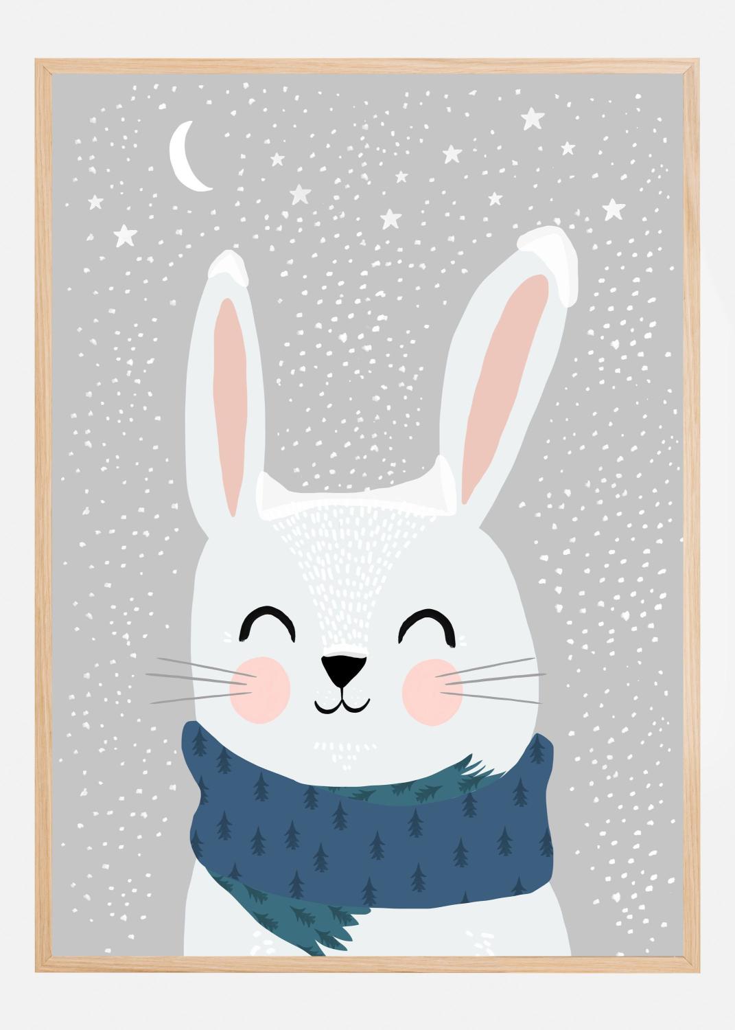 Product Image for Snow Bunny Poster (21x29.7 cm (A4))