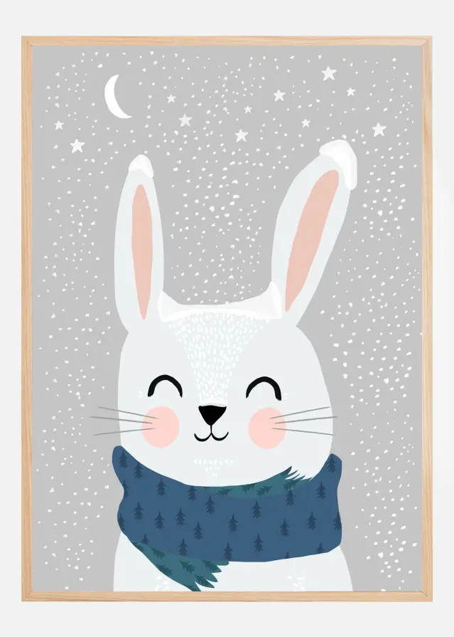 Bildverkstad Snow Bunny Poster
