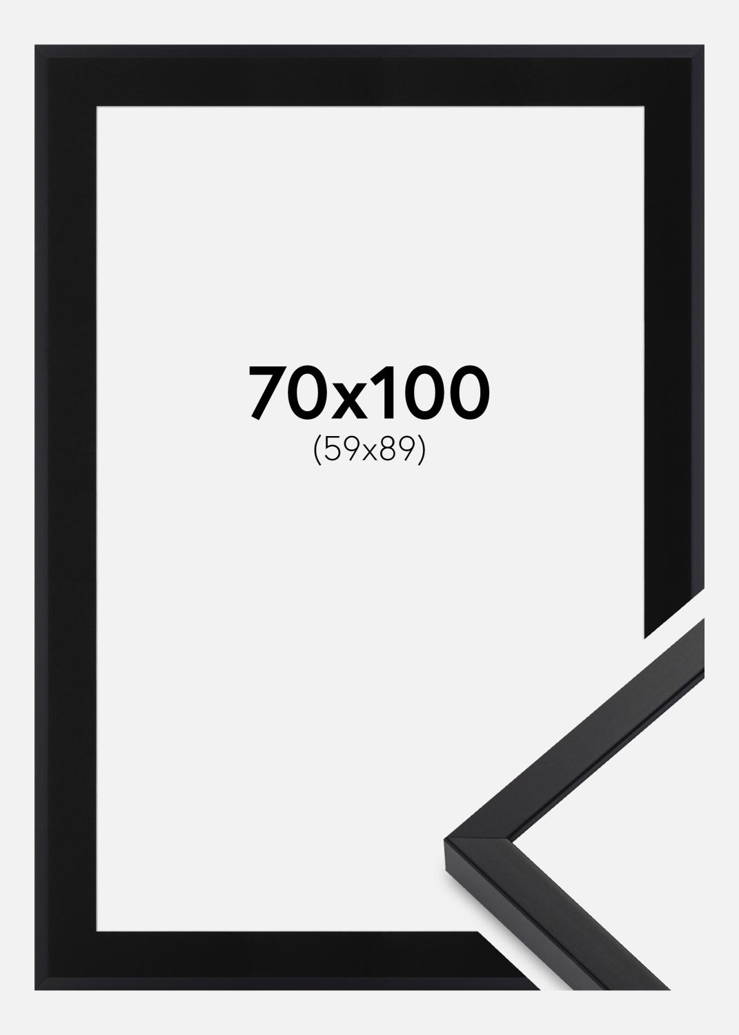Product Image for Fotolijst E-Line Wide Zwart 70x100 cm - Passe-partout Zwart 60x90 cm