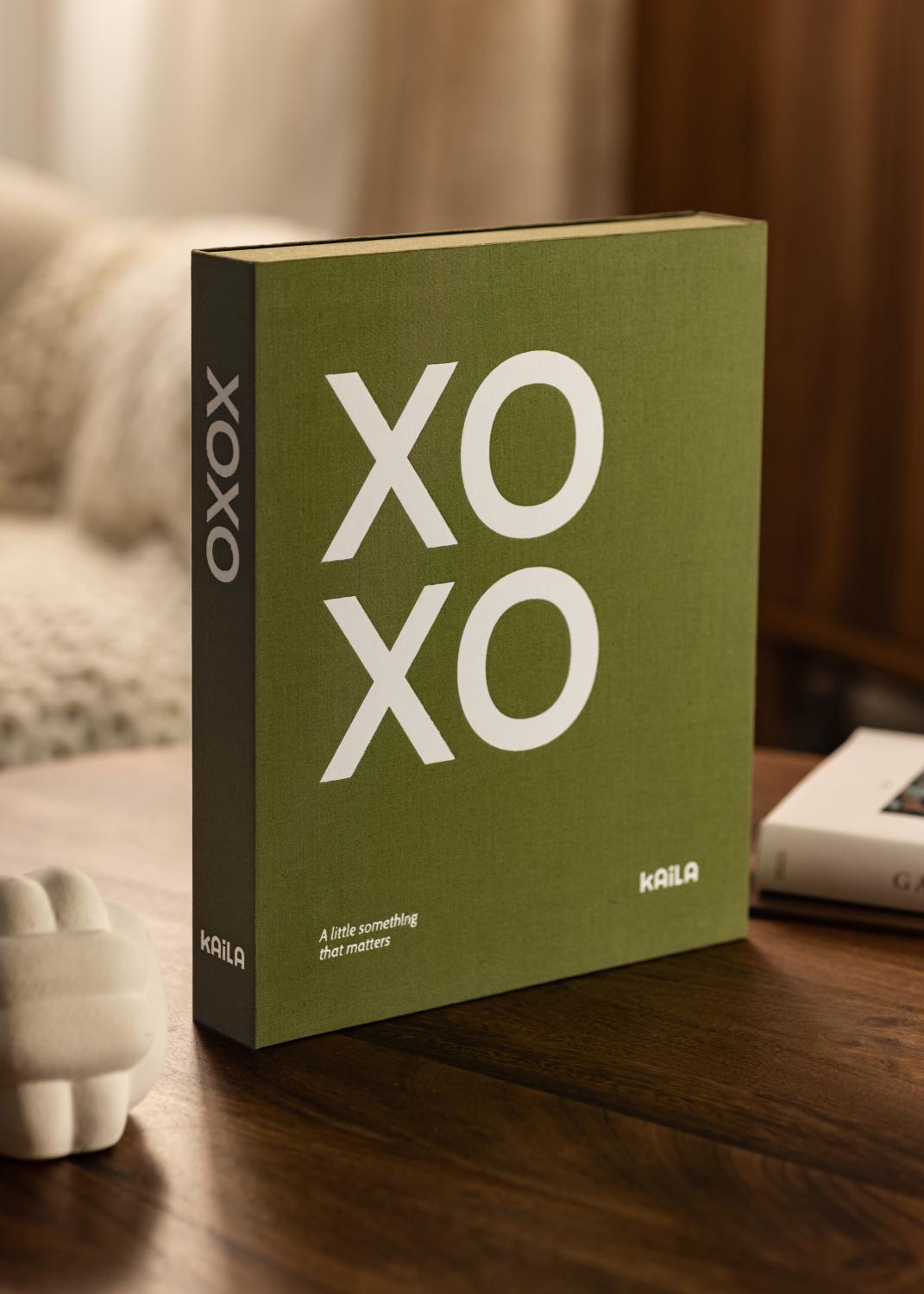 Product Image for KAILA XOXO Olive - Coffee Table Photo Album (60 Zwarte zijden)