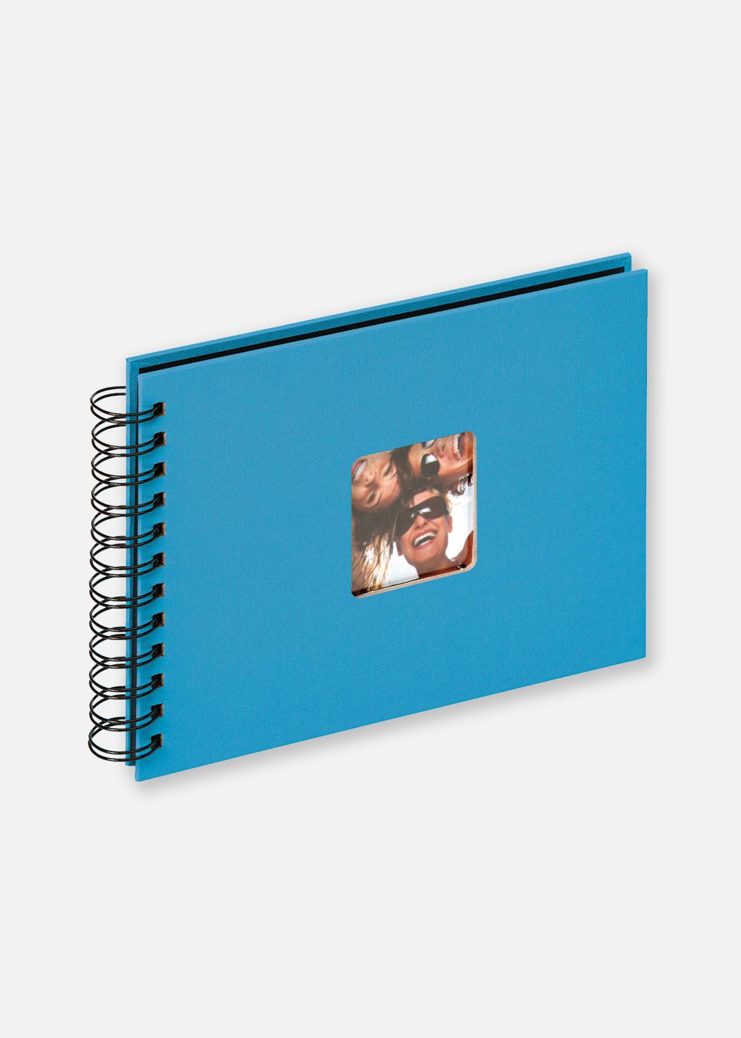 Product Image for Fun Spiraalalbum Zeeblauw - 23x17 cm (40 Zwarte zijden / 20 bladen)