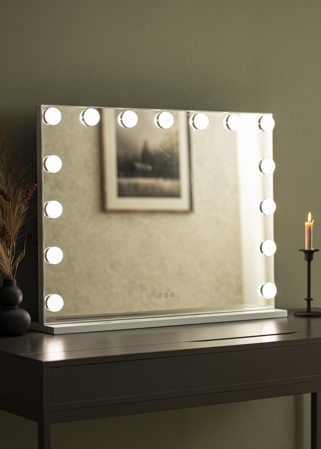 Product Image for KAILA Make-up spiegel Vanity LED 15 Wit 80x60 cm