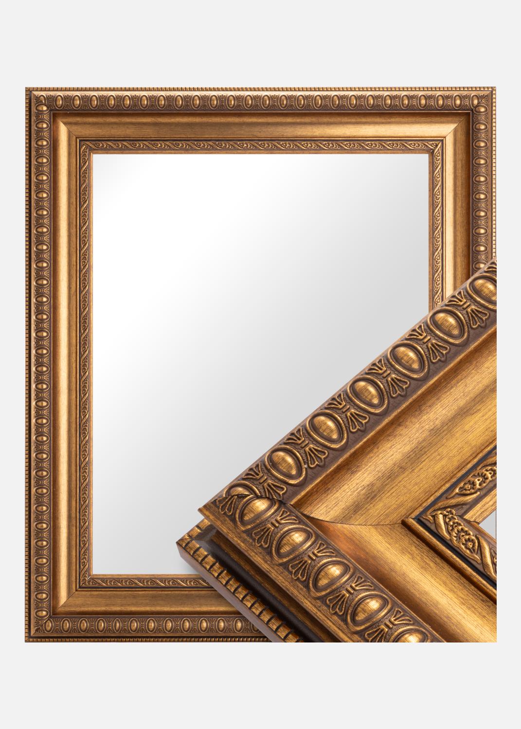 Product Image for Spiegel Oxford Goud - Eigen afmetingen