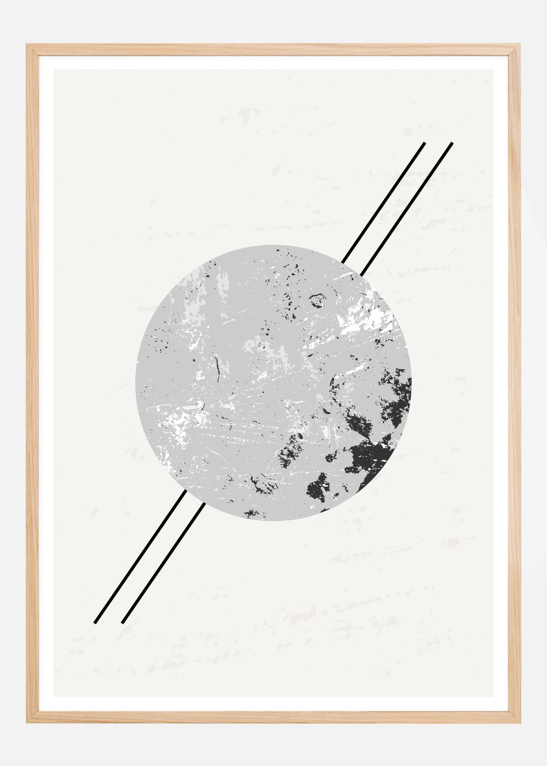 Product Image for Abstract Circle II Poster (21x29.7 cm (A4))