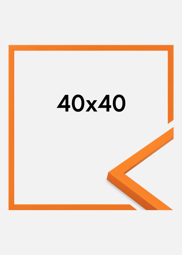 Jämtlands Ramfabrik Fotolijst Kent Acrylglas Oranje 40x40 cm