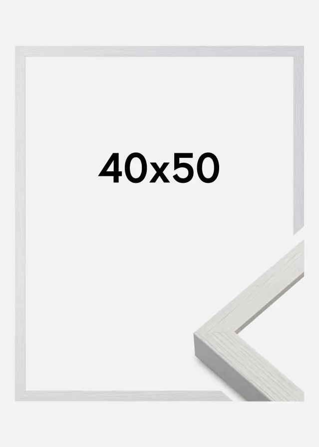 Nielsen Fotolijst Nielsen Premium Quadrum Sneeuwwit 40x50 cm