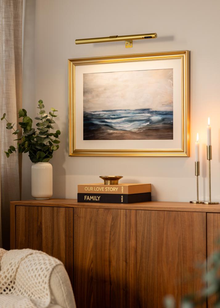 KAILA KAILA Halo Batterijgevoede Schilderijverlichting 50 cm - Goud