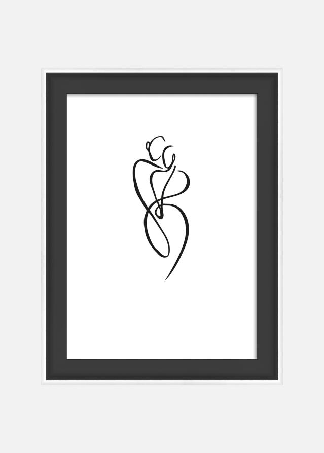 Walther Fotolijst Silhouette Zwart 10x15 cm